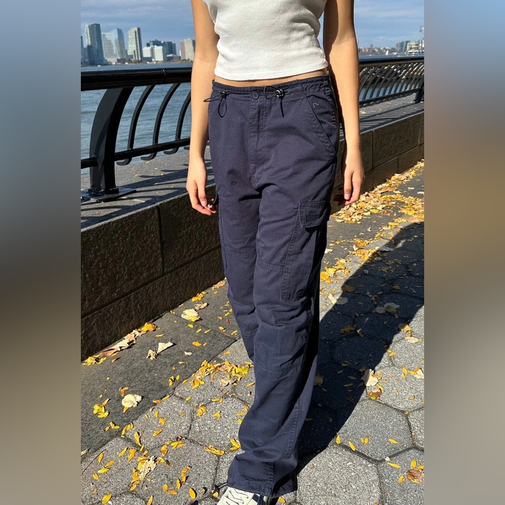 Brandy Melville Black Cargo Pants